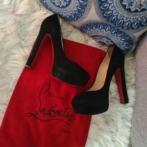 SOLD on MERC- Christian Louboutin Bibi Suede